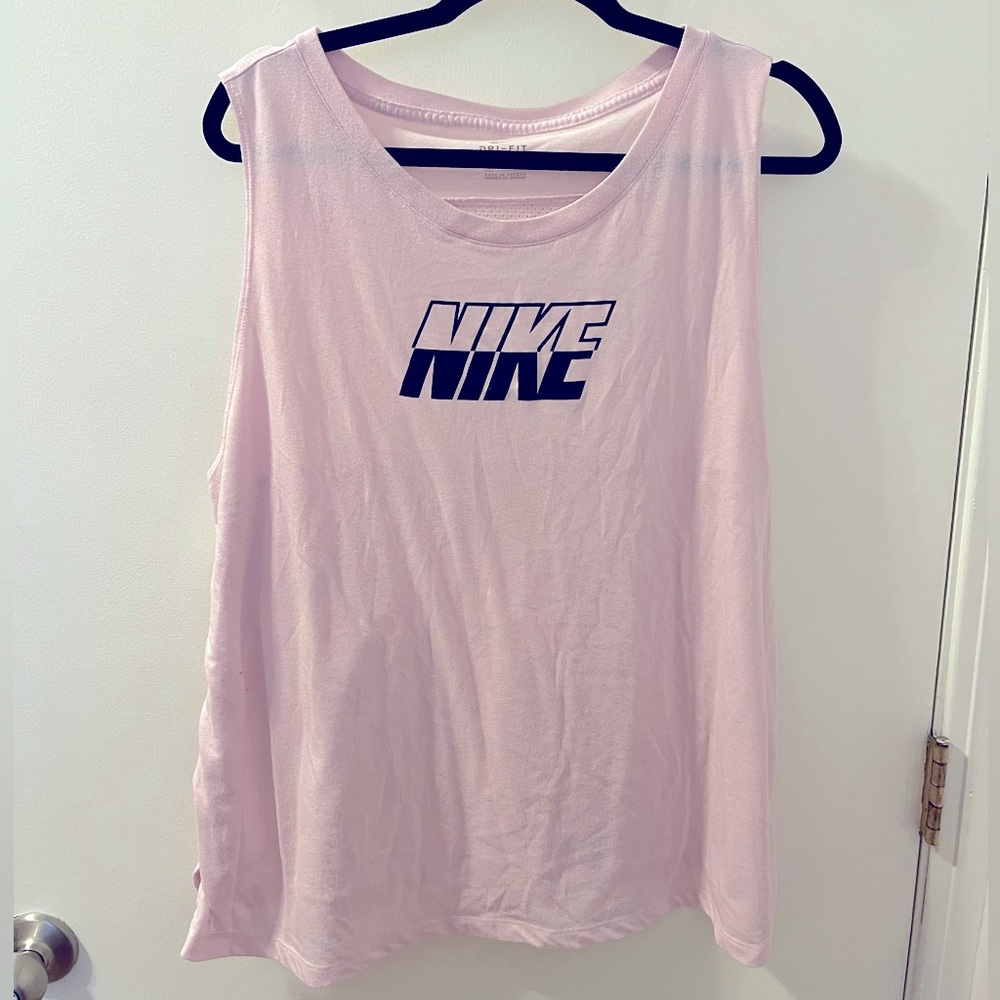Nike Plus Pink Dri-Fit Active Tank - Women’s XXL